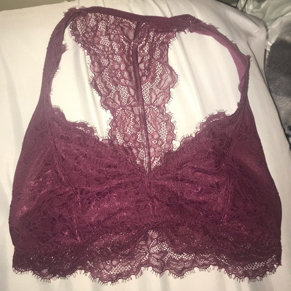 Maroon Bralette